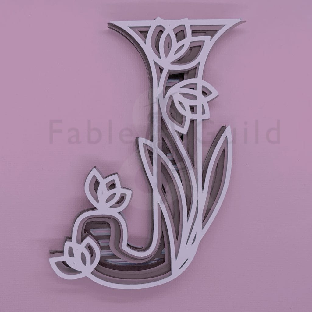 Tulip Letter J Fable Guild