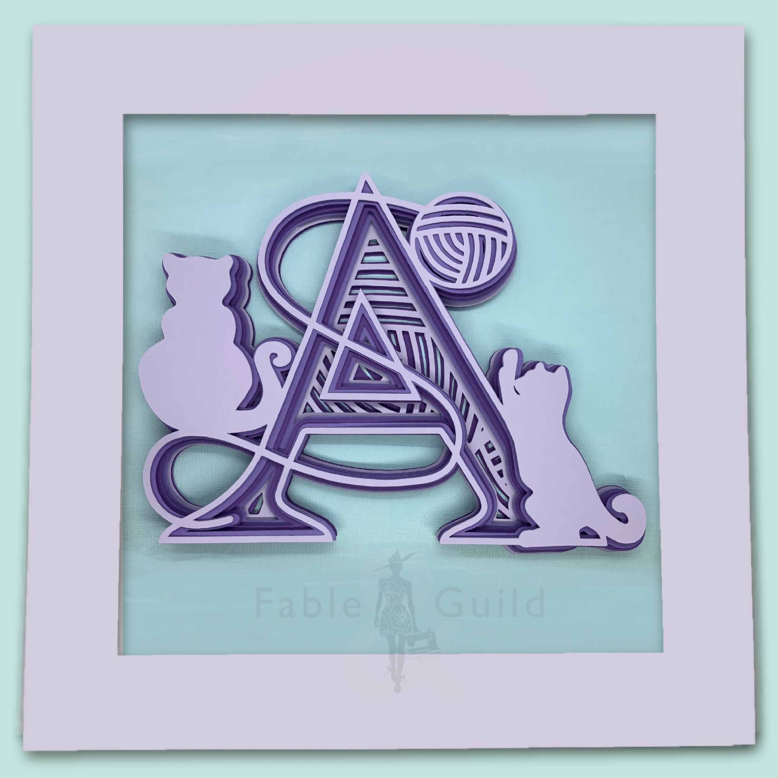 SVG Shadow Box Picture Frame - Fable & Guild