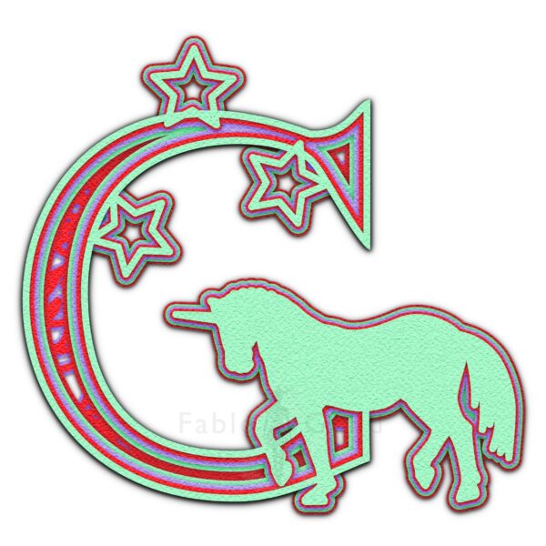 Star the Unicorn - Letter C