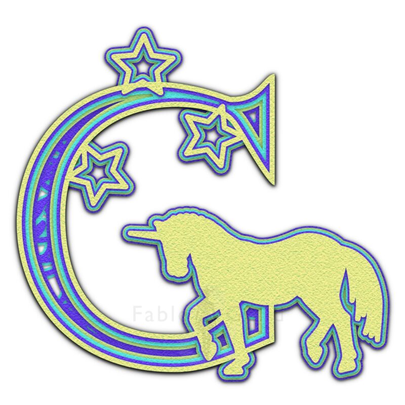 Star the Unicorn - Letter C