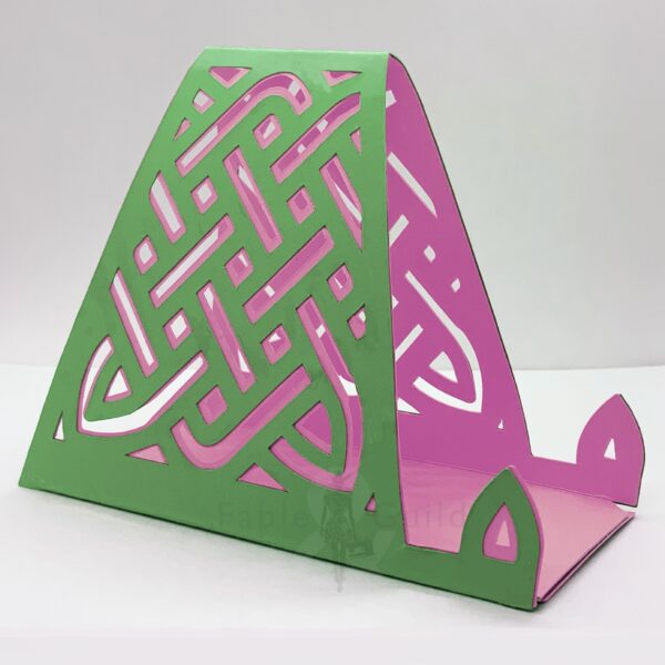Celtic Knot Art Card Stand