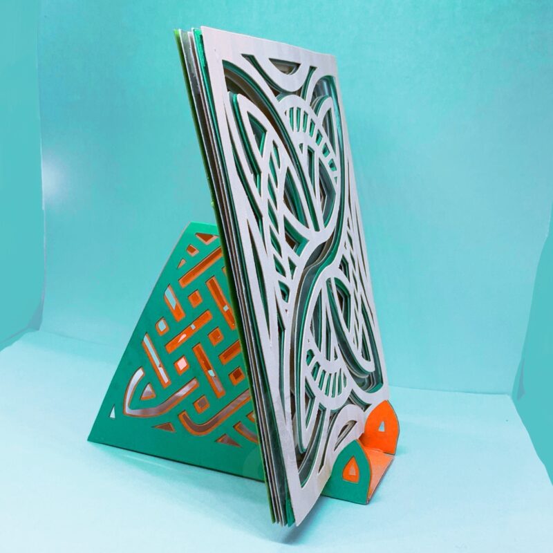 Celtic Knot Art Card Stand
