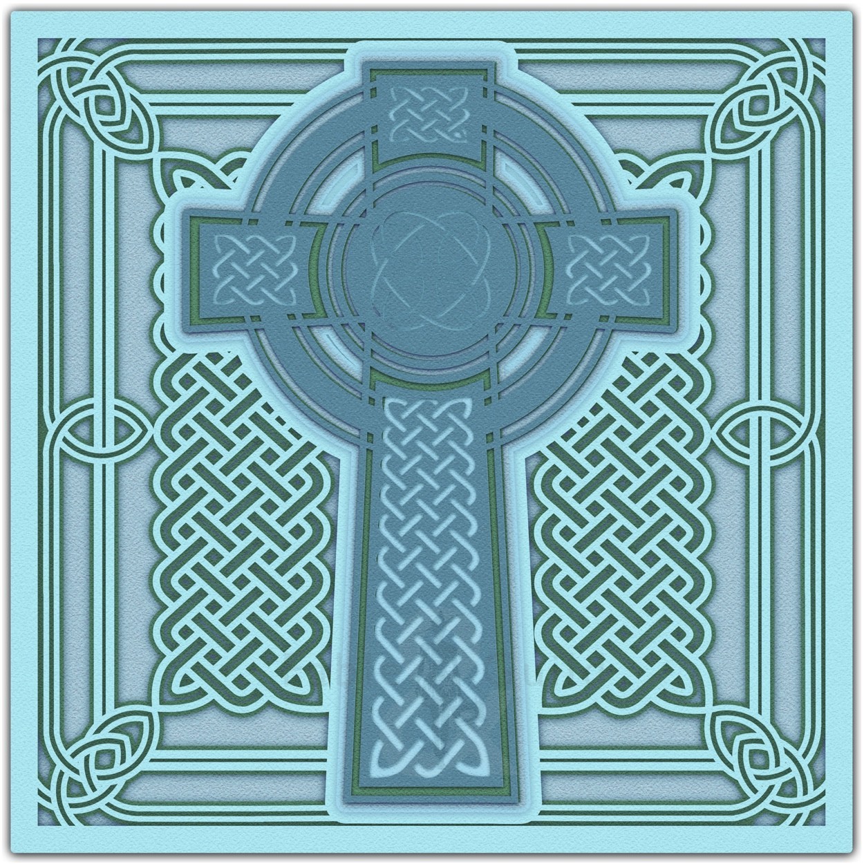 Stunning 3d Interlace Celtic Cross Svg Fable Guild