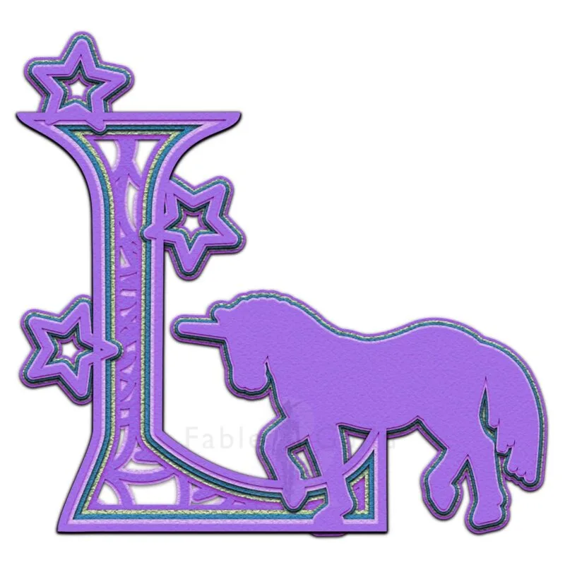 Star the Unicorn - Letter L