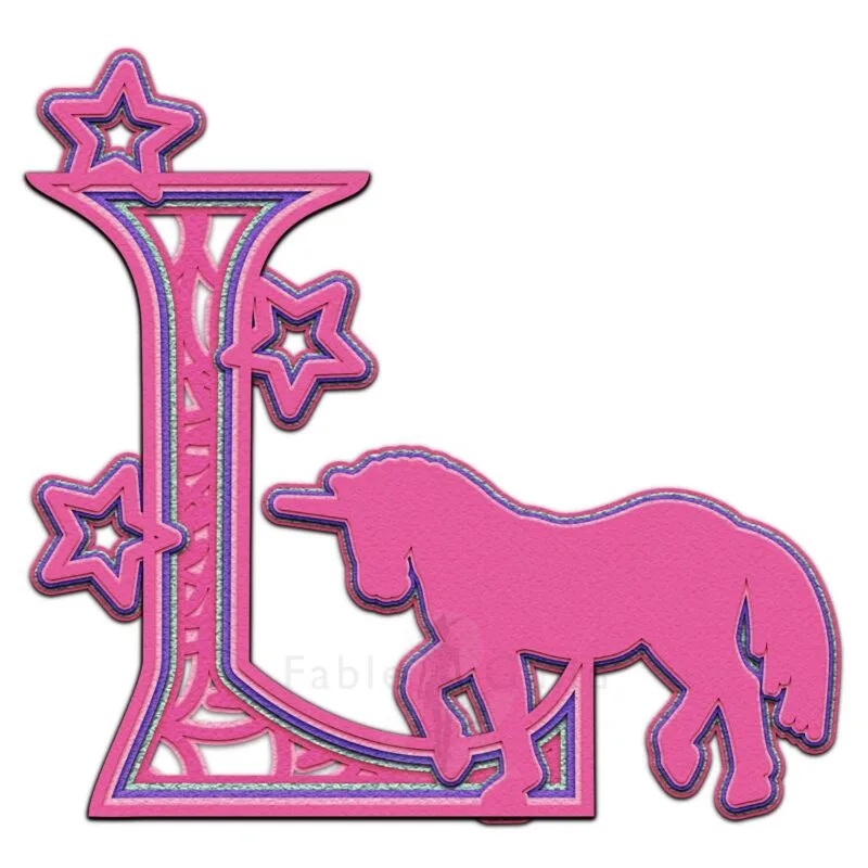 Star the Unicorn - Letter L