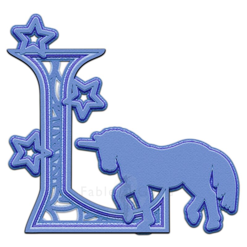 Star the Unicorn - Letter L