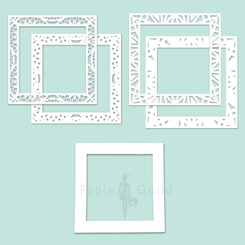 Decorative Mandala Shadow Box Frames