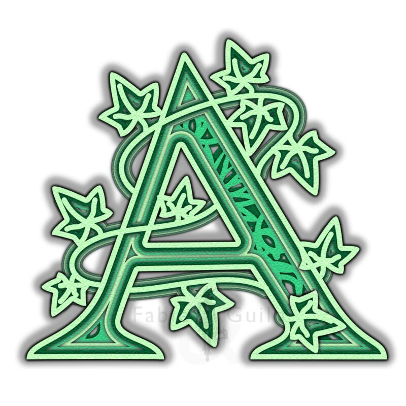 Evergreen and Eternal - Alphabet Letter A