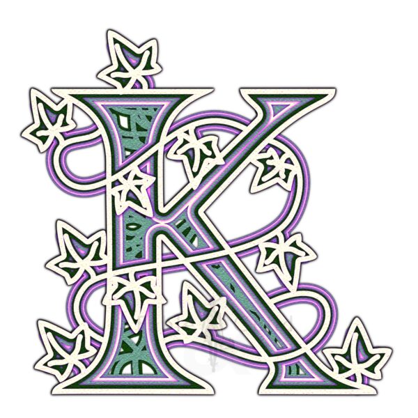Evergreen and Eternal - Alphabet Letter K