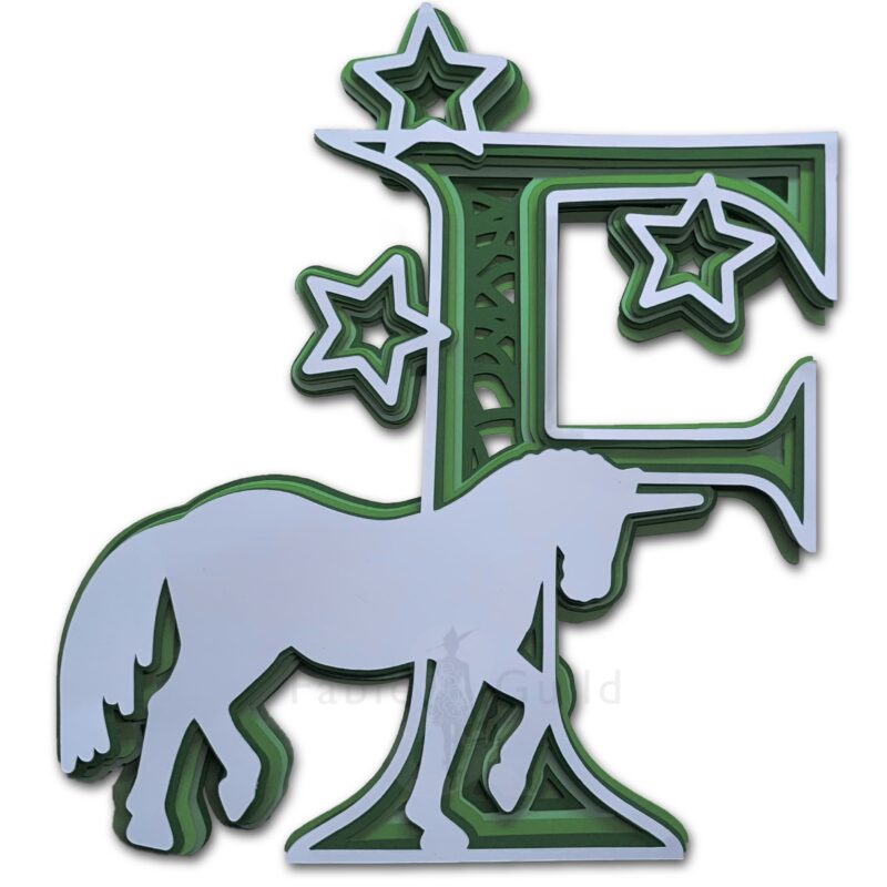 Star the Unicorn - Letter F