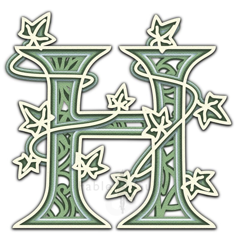 Evergreen and Eternal - Alphabet Letter H