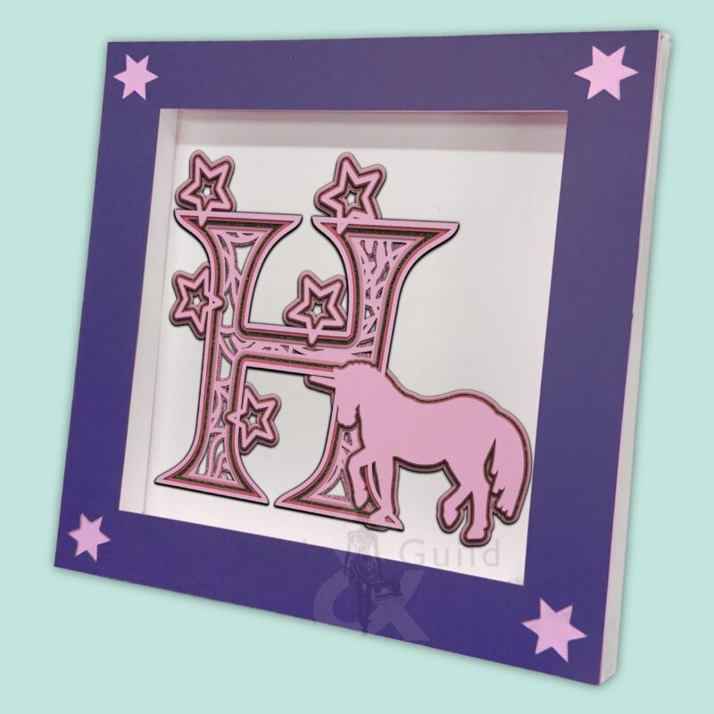Star the Unicorn - Letter H
