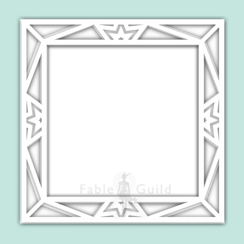 3D Starlight Shadow Box Frame