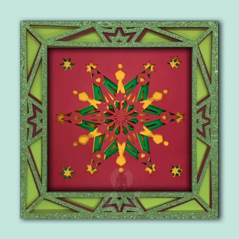 3D Starlight Shadow Box Frame