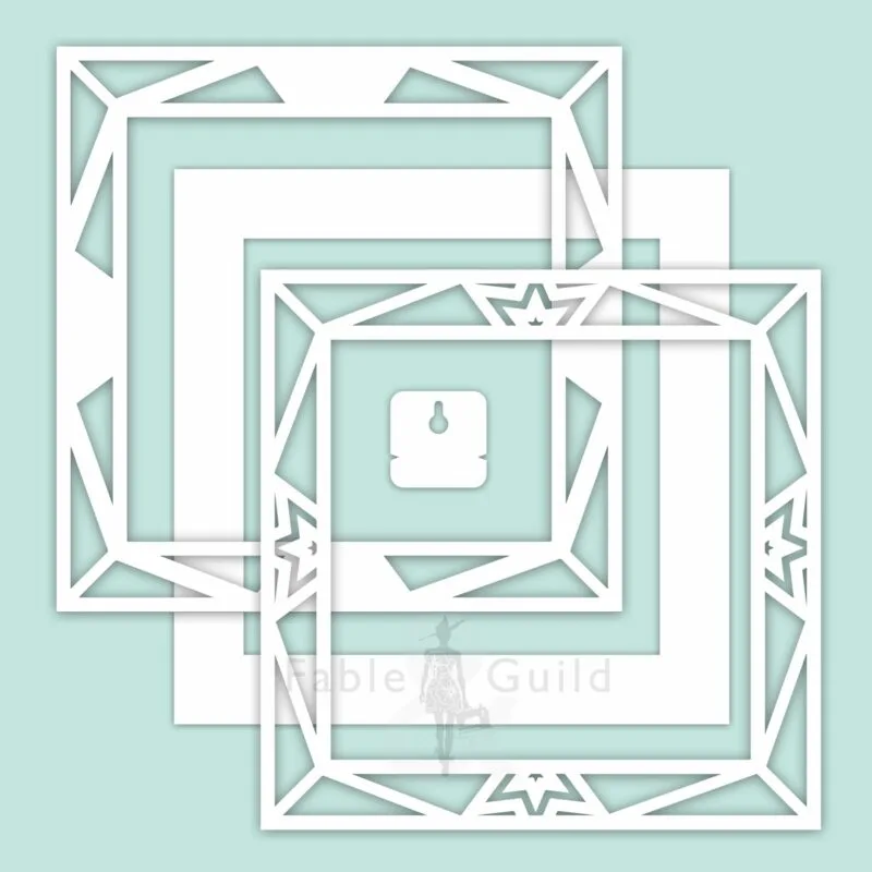 3D Starlight Shadow Box Frame