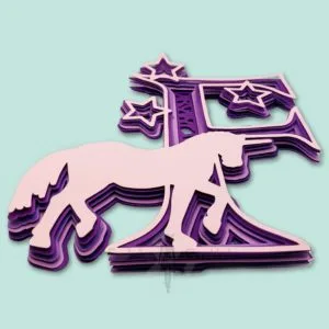 3D SVG Cut File With Foam Dots