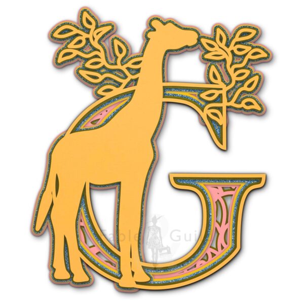 Gille The Giraffe - Letter G