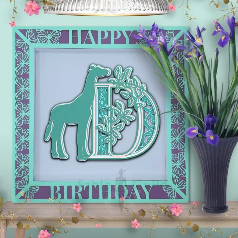 Gille The Giraffe - Letter D