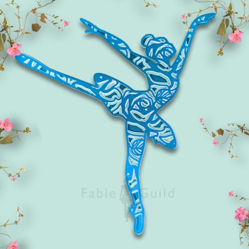 Little Ballerina SVG Cut File
