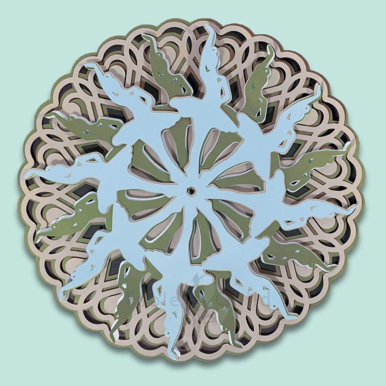 The Ballet School 3d Mandala Fable Guild