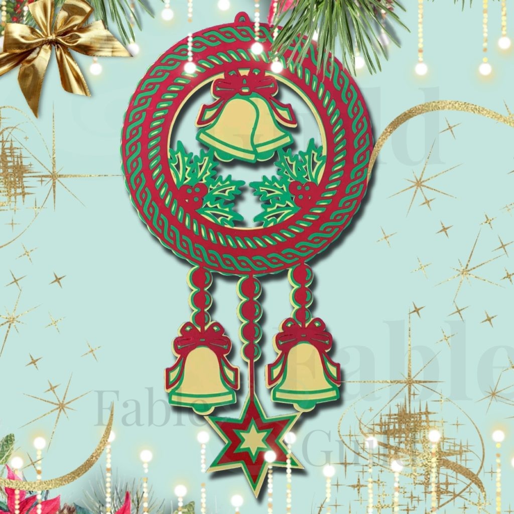 Very Victorian Christmas Dream Catcher - Free SVG Cut File Design Offer