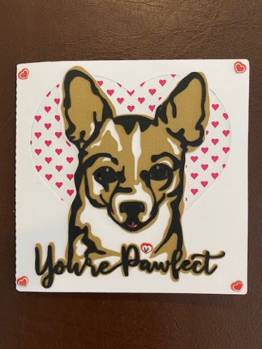 Pepper the Dog You're Pawfect Card photo review