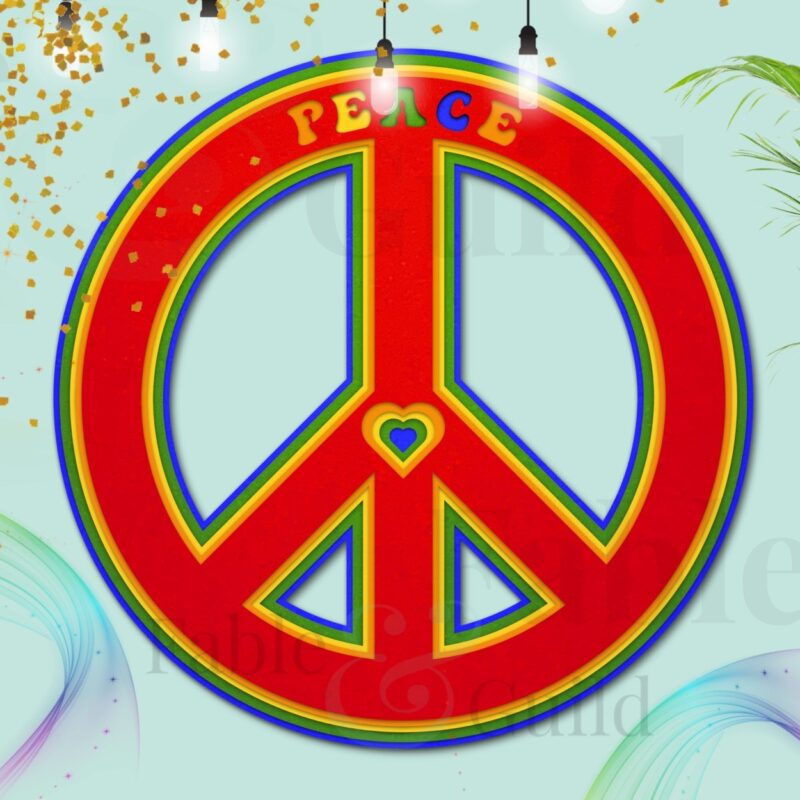 Peace Symbol Sign - Peace SVG Cut File