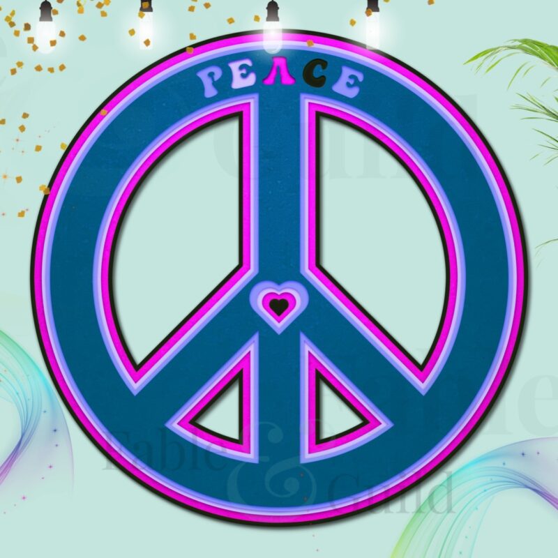 Peace Symbol Sign - Peace SVG Cut File