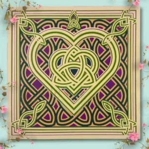 Celtic Knot Irish Jewel Celtic Knot Cutting File