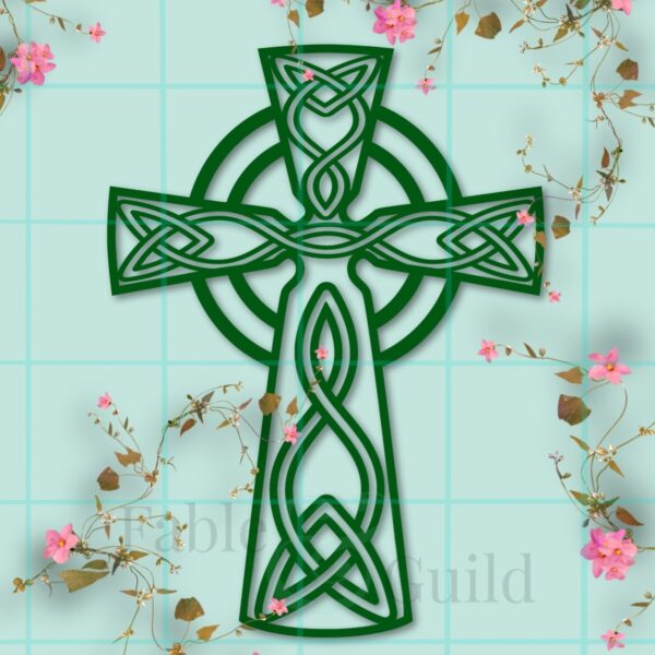 Celtic Cross Decal Cut File