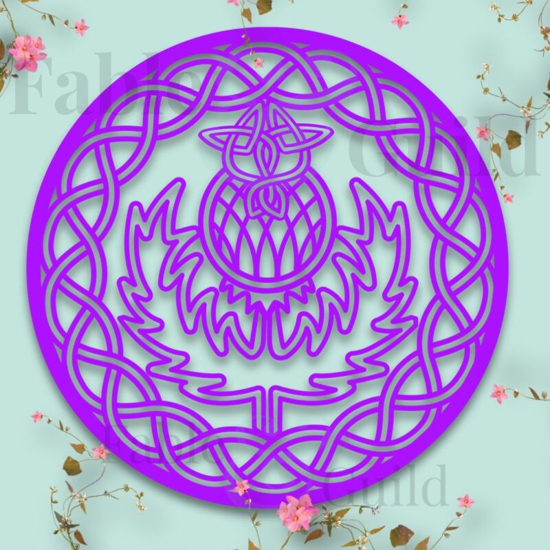 Shield of Glory a SVG Celtic Decal Cut File