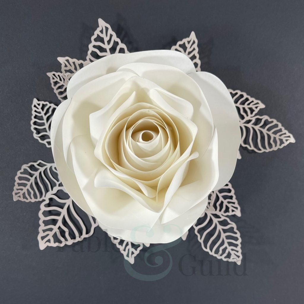 Rose Paper Flower Cut File