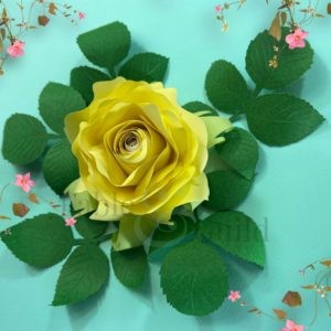 English Rose Posy - Paper Rose Cutting File