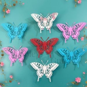 Majestic Butterfly Silhouette SVG cutting file