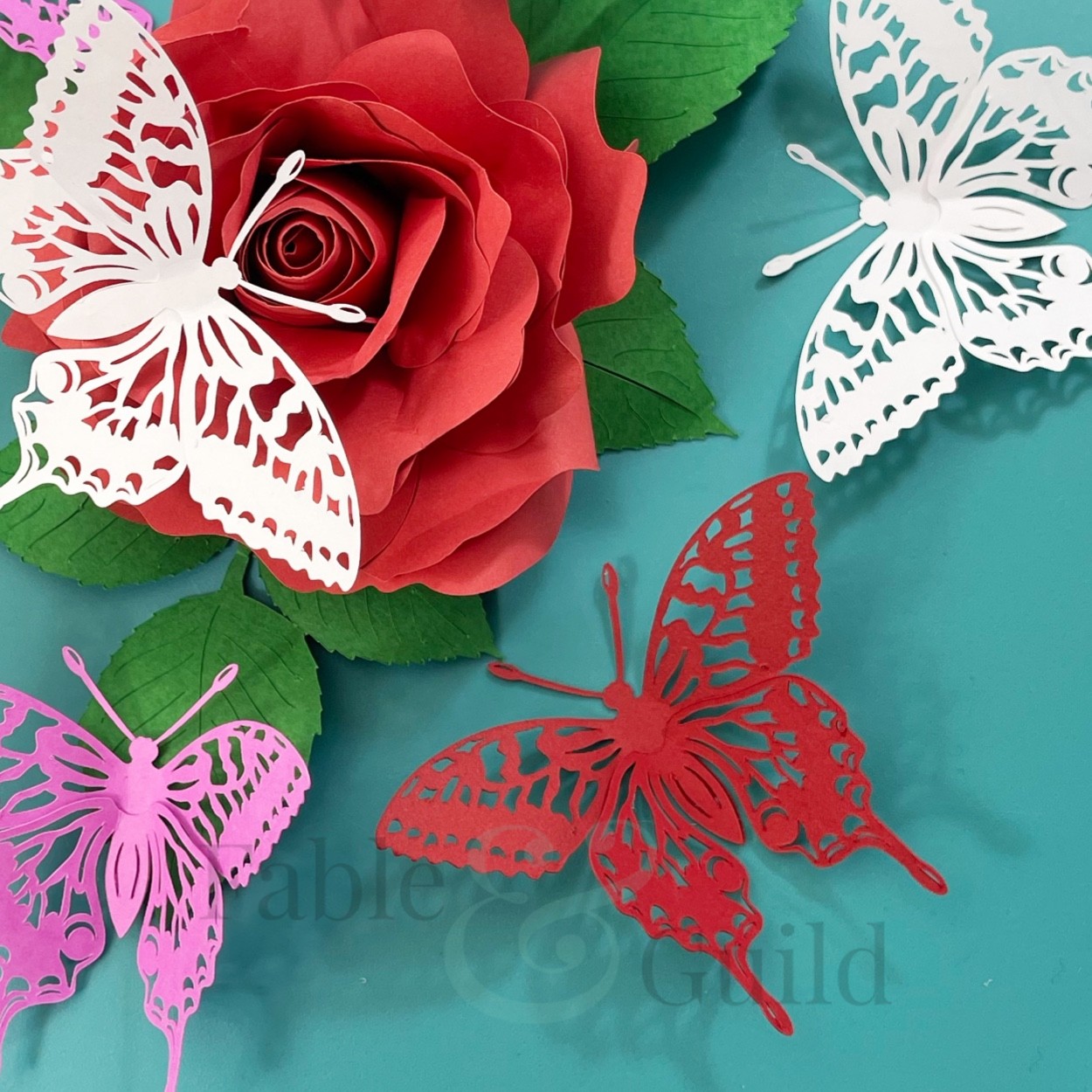 Sneaky Peek At Our Cricut Butterfly Template - Fable & Guild