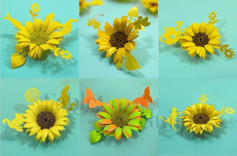 Secret Garden Sunflower SVG Collection
