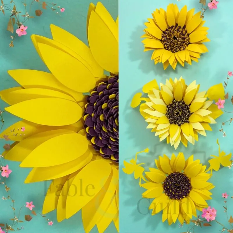 Cricut Sunflower SVG