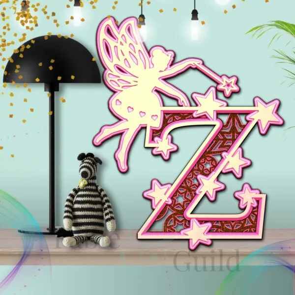 Fleur the Fairy SVG Cutting File Z