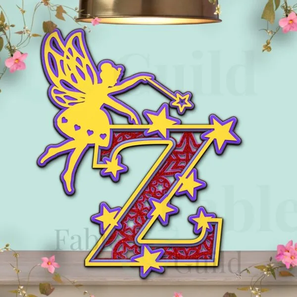 Fleur the Fairy SVG Cutting File Z