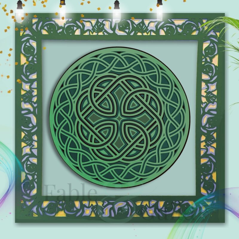 Celtic Bond (3D Celtic Knot SVG)