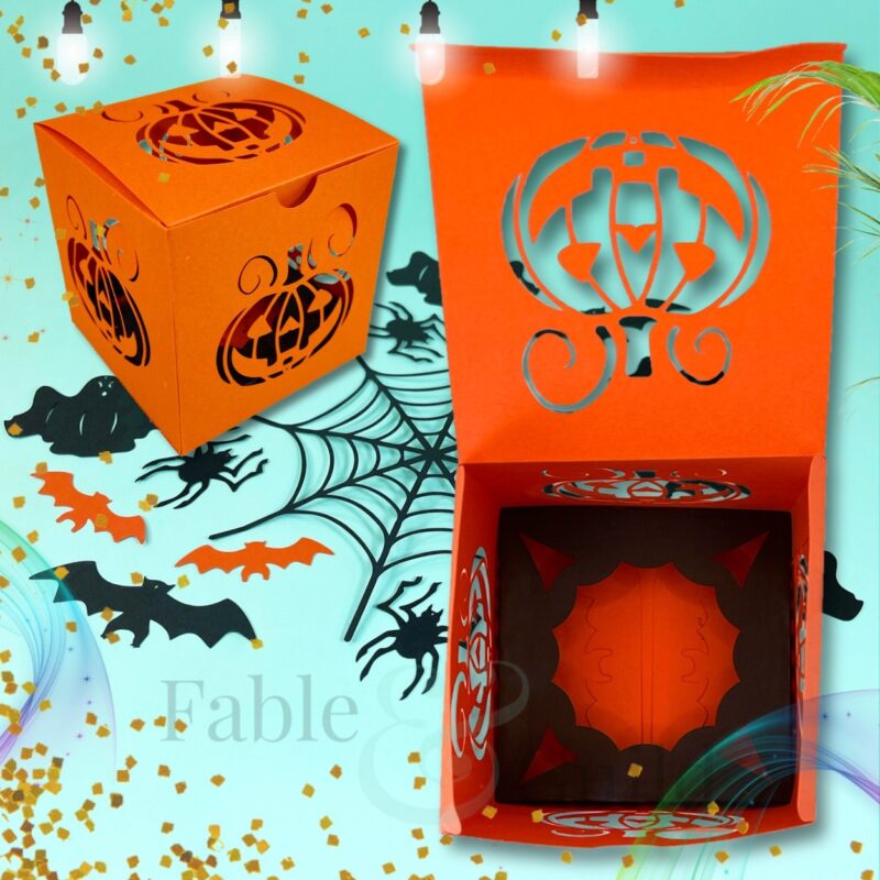Halloween Treat Box SVG