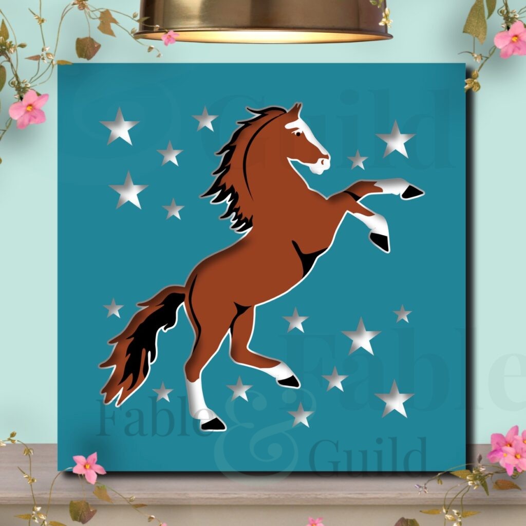 Blaze the Horse Downloadable SVG Cutting Files